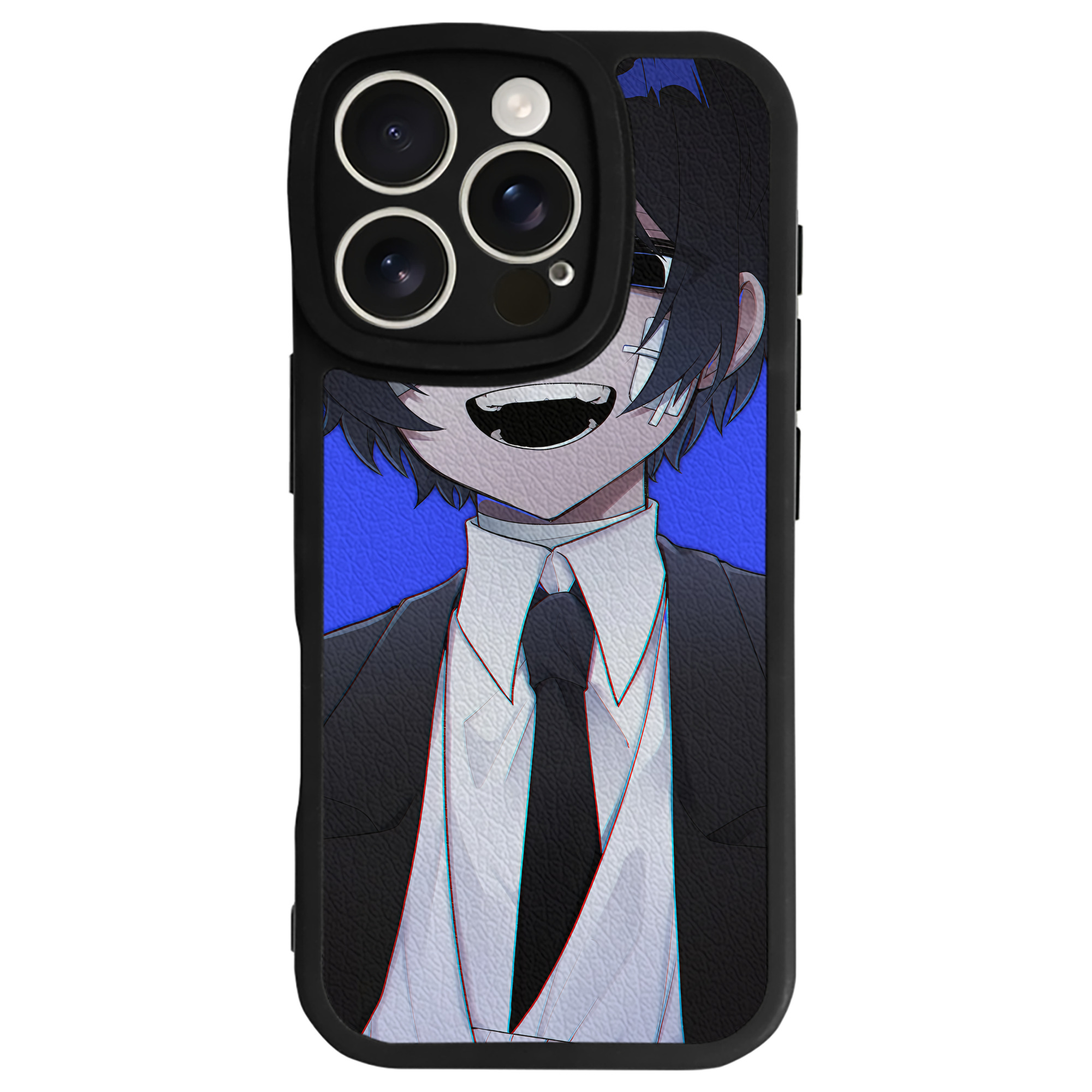 （画像用） 文豪ストレイドッグス Bungo Stray Dogs 【iPhone 16シリーズ対応】シリコンスマホケース（レザー調） 材質：シリコン